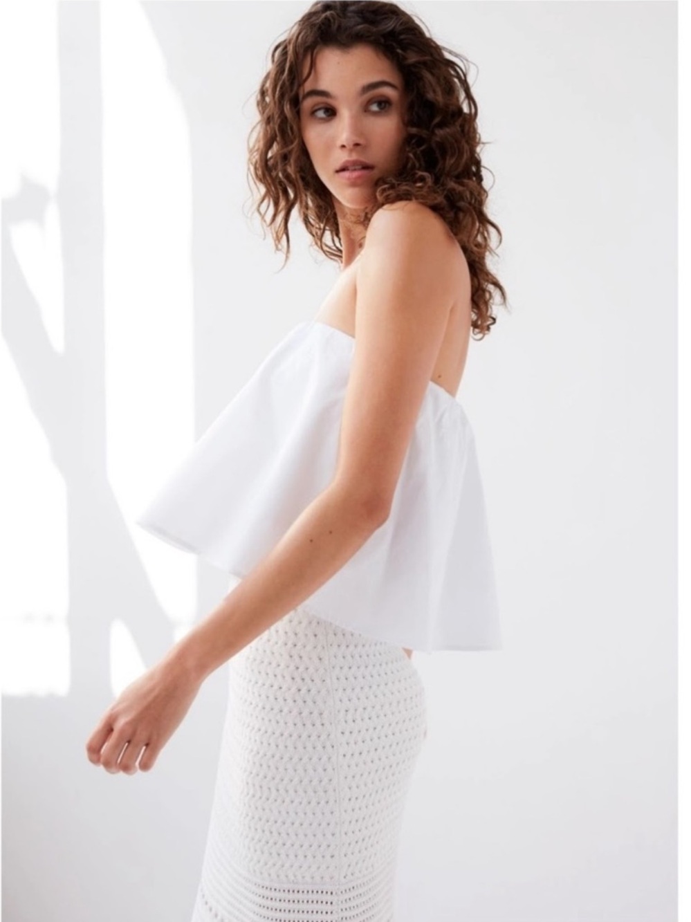 Aritzia Babaton Strapless Tube Swing Top size XS